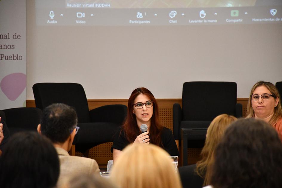 Victoria Iglesias, integrante del equipo técnico de monitoreo al Sistema Penal Adulto MNP-INDDHH Victoria Iglesias, integrante del equipo técnico de monitoreo al Sistema Penal Adulto MNP-INDDHH