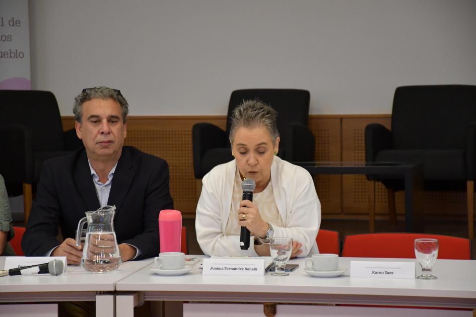Presidenta de la INDDHH, Jimena Fernández Presidenta de la INDDHH, Jimena Fernández
