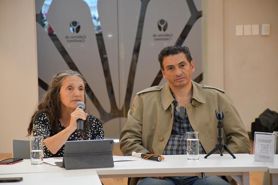 Nelly Guarneri y Álvaro Pérez de la Comisión Directiva del Consejo Asesor Honorario Nelly Guarneri y Álvaro Pérez de la Comisión Directiva del Consejo Asesor Honorario