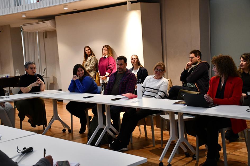 Participantes de la asamblea e integrantes de la Unidad de Población en Situación de Discapacidad Participantes de la asamblea e integrantes de la Unidad de Población en Situación de Discapacidad
