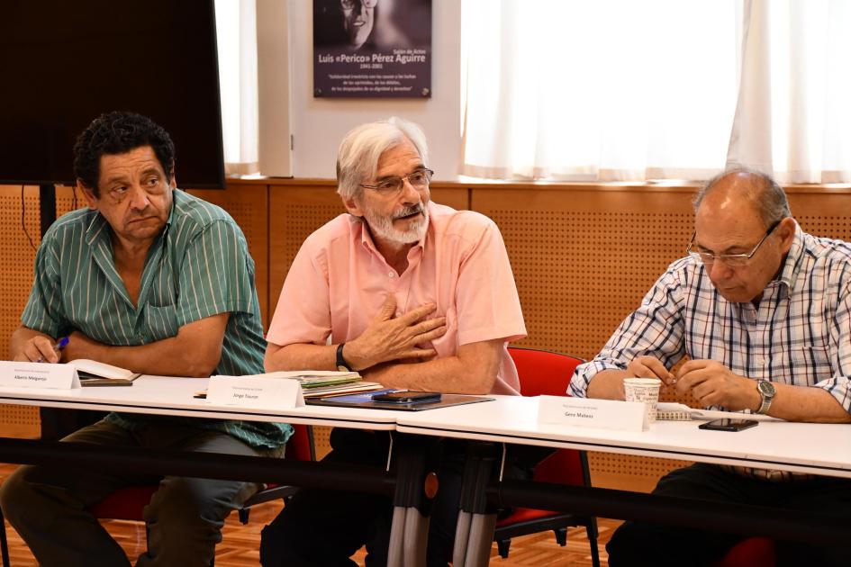 Alberto Melgarejo, Jorge Touron, Gene Mateos Alberto Melgarejo, Jorge Touron, Gene Mateos