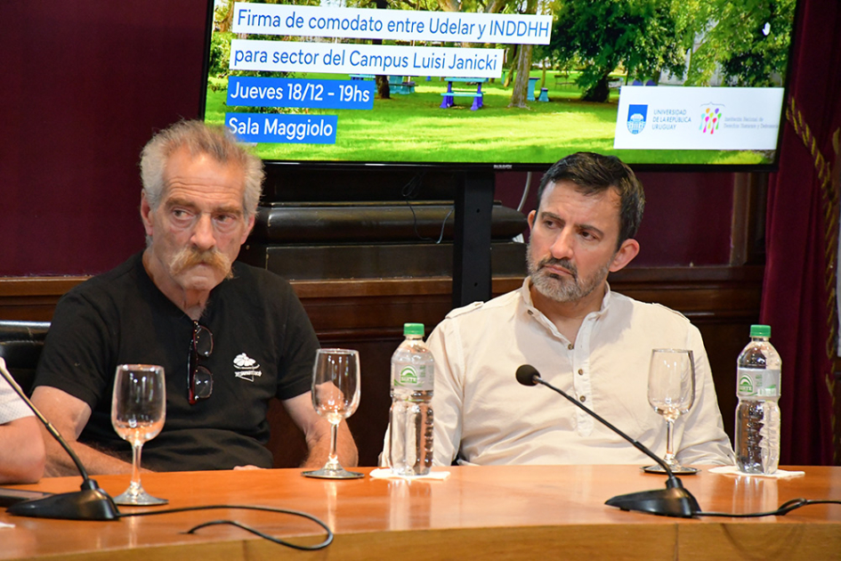 Ignacio Errandonea de Famidesa Ignacio Errandonea de Famidesa y Fabián Werner del área de Búsqueda