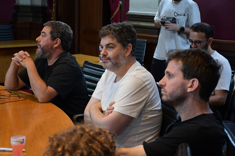 Firma del comodato entre INDDHH y Udelar Firma del comodato entre INDDHH y Udelar