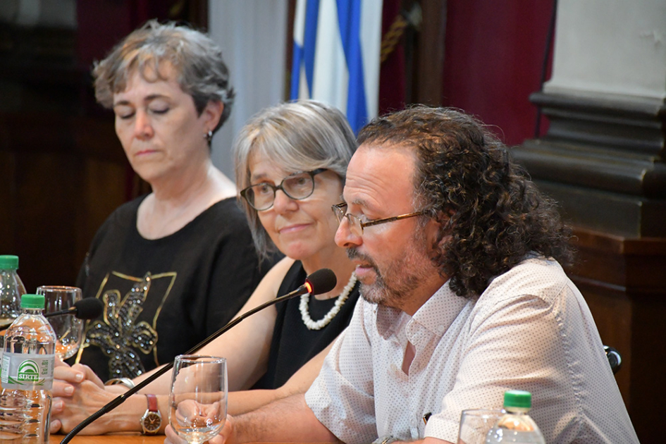 Alicia Lusiardo, Mariana Mota y Héctor Cancela Alicia Lusiardo, Mariana Mota y Héctor Cancela