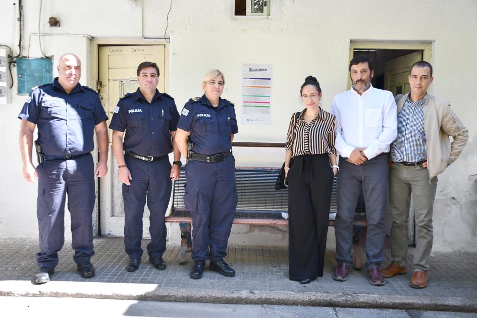 Equipo del MNP junto al equipo de Jefatura de Montevideo