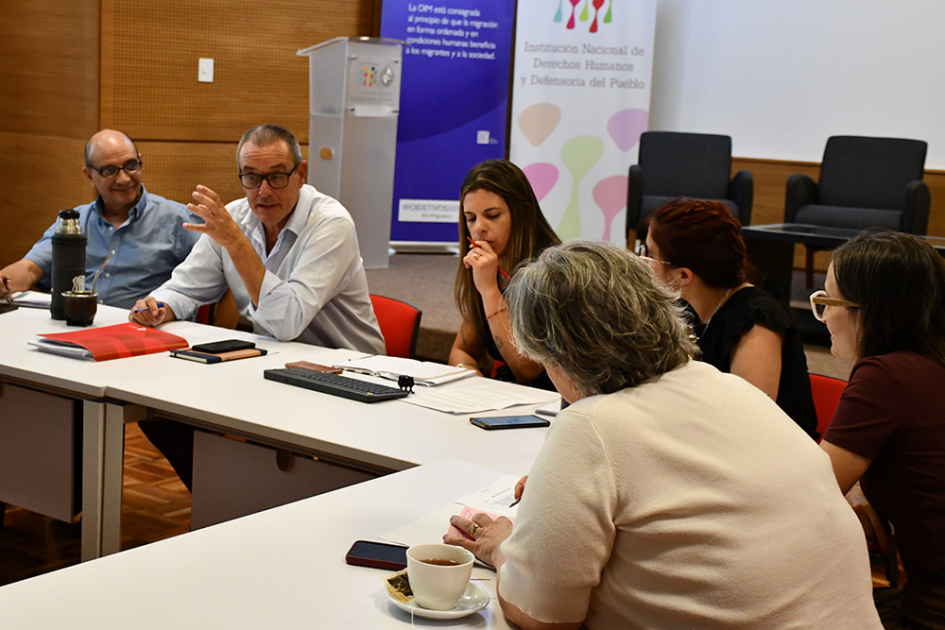 Presidente de INISA, Jaime Saavedra; junto al director Daniel Radío