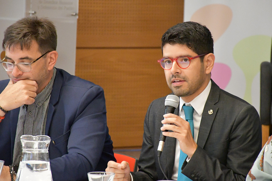 Encargado de Negocios a.i. de la Embajada de México, Andrés Ruiz Pérez