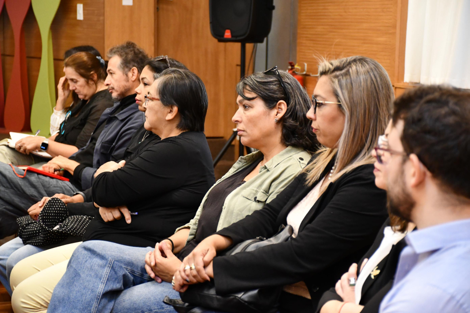 Vista de las personas participantes