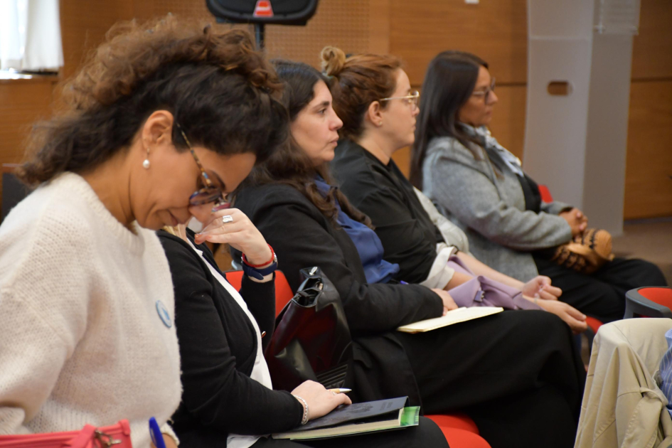 Vista de las personas participantes