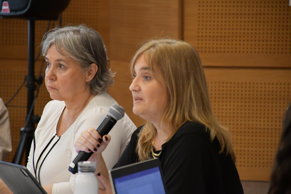 Jimena Fernández y Andrea Pochak