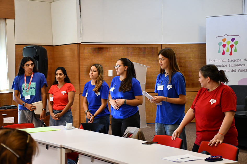 Equipo de recreación de la Asociación Cristiana de Jóvenes