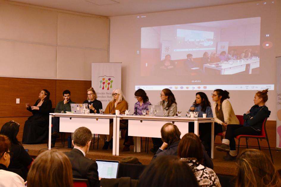 Expositores del cuarto panel del Encuentro Expositores del cuarto panel del Encuentro