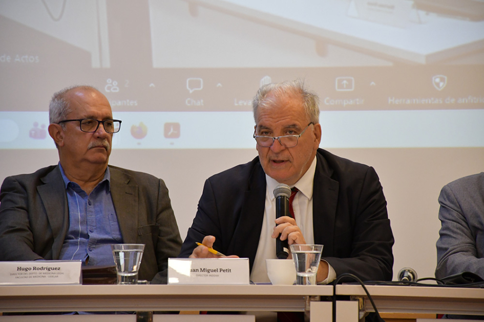 Director de la INDDHH, Juan Miguel Petit