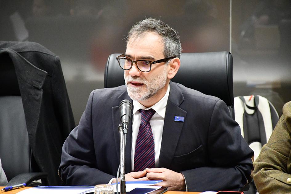 Juan Ignacio Mondelli, jefe de la oficina nacional de ACNUR en Uruguay. Juan Ignacio Mondelli, jefe de la oficina nacional de ACNUR en Uruguay.