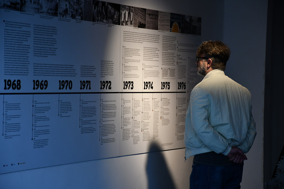 Muestra en sitio de memoria ex SID