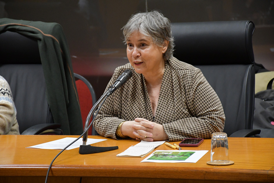 Directora de la INDDHH, Jimena Fernández