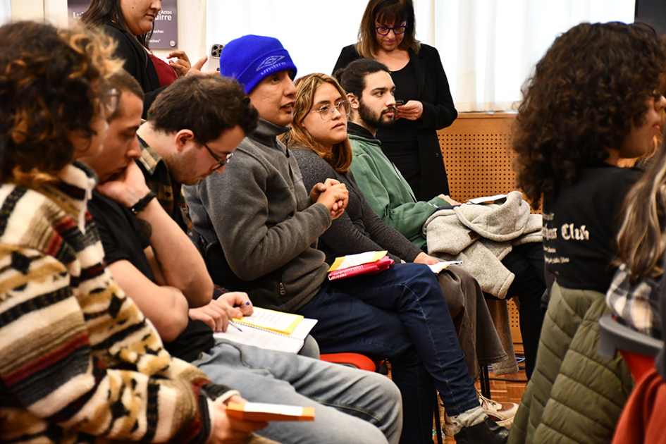 Participante de la formación de jóvenes líderes en derechos humanos y discapacidad