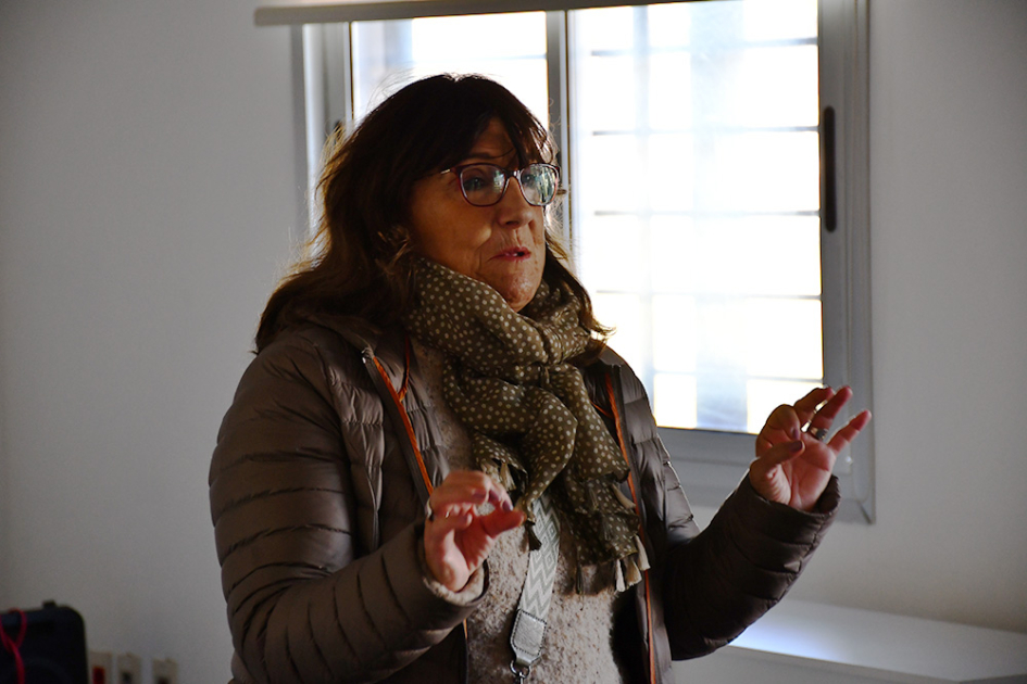 Maricel Robaina del área de Educación