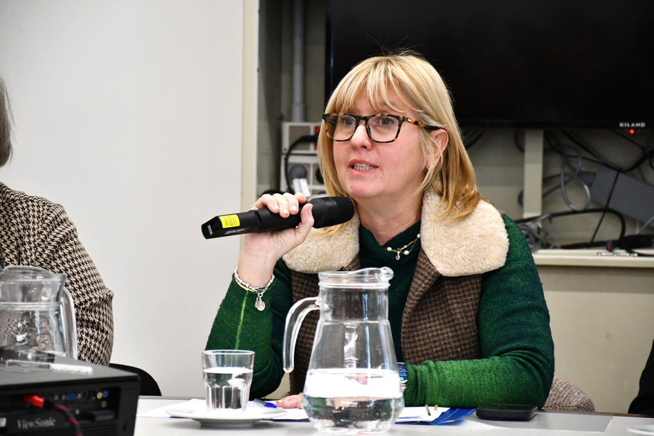 Cristina Lustemberg, ministra de Salud Pública