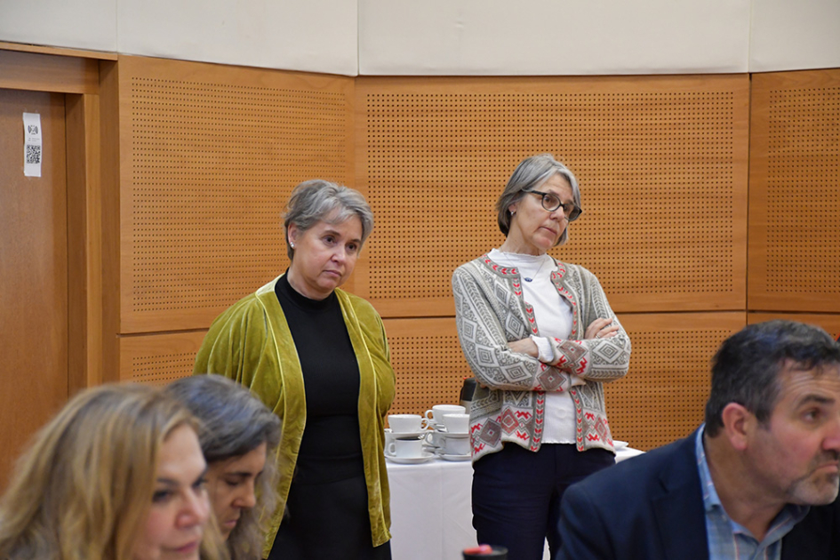 directora Jimena Fernández y presidenta Mariana Mota