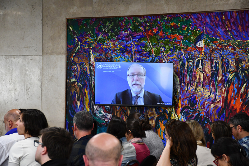 Jan Jarab de la Oficina del Alto Comisionado de las Naciones Unidas para América del Sur Jan Jarab de la Oficina del Alto Comisionado de las Naciones Unidas para América del Sur