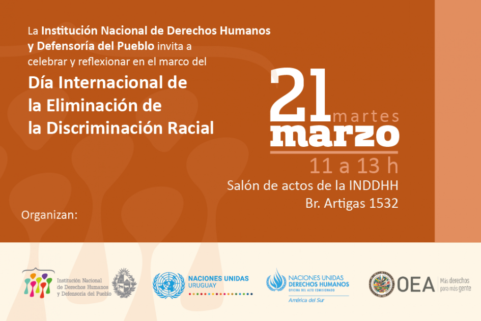 Jornada de reflexión en el marco del Día Internacional de la Eliminación de la Discriminación Racial