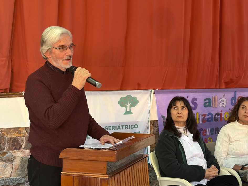 Jorge Tourón, integrante del grupo de trabajo de personas mayores de la INDDHH