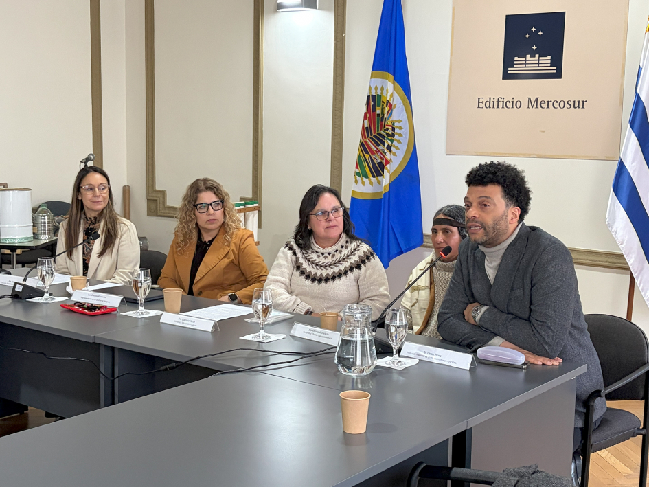 Participación de Oscar Rorra, de la Unidad Étnico-racial de la INDDHH Participación de Oscar Rorra, de la Unidad Étnico-racial de la INDDHH
