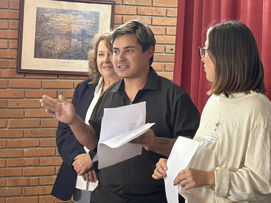 Apertura a cargo Axel Mendina y Marisol Díaz