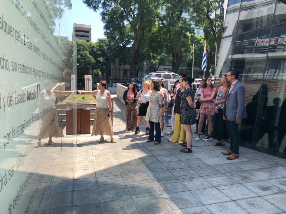 Actividad formativa Recorrido por el Sitio de Memoria