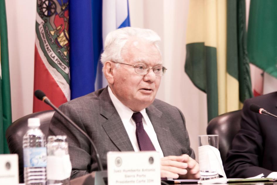Foto de Thomas Buergenthal. Foto: CIDH-IACHR Foto de Thomas Buergenthal. Foto: CIDH-IACHR