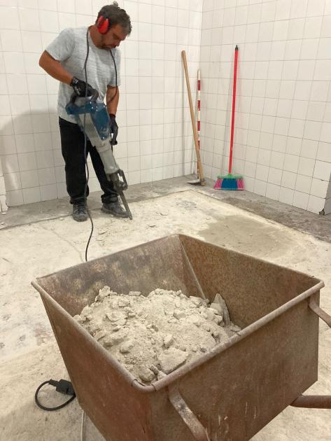 Rotura de piso y contrapiso Rotura de piso y contrapiso