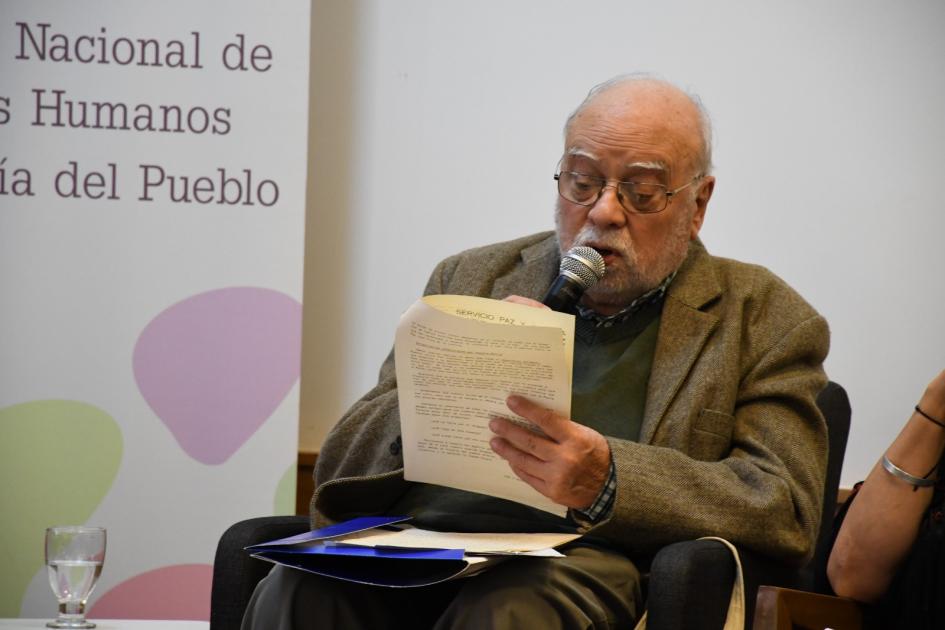 Expositor en el "Ayuno para el diálogo: una opción por los derechos humanos" Expositor en el "Ayuno para el diálogo: una opción por los derechos humanos"