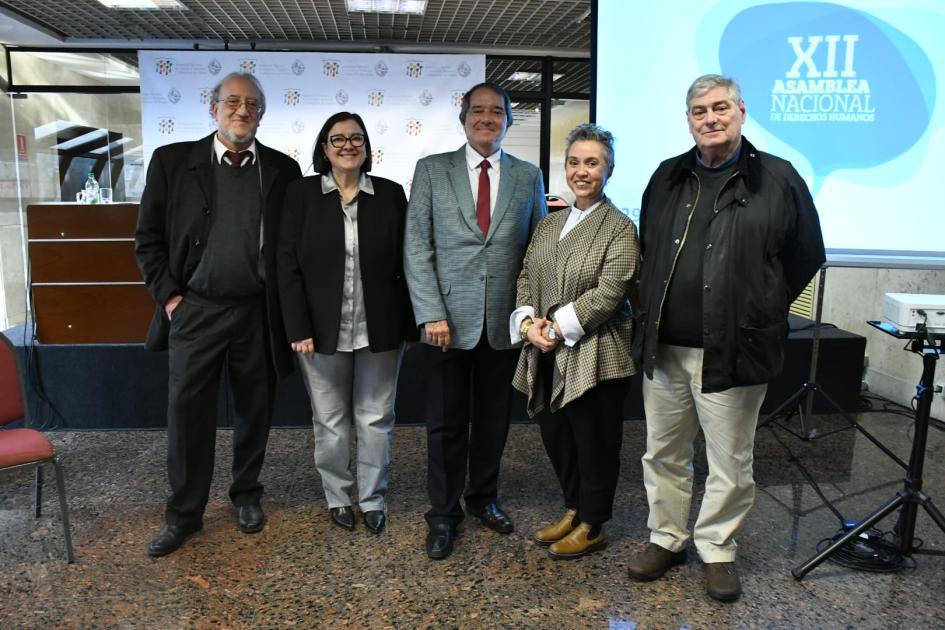 Marcos Israel, Carmen Rodríguez, Bernardo Legnani, Jimena Fernández y Wilder Tayler