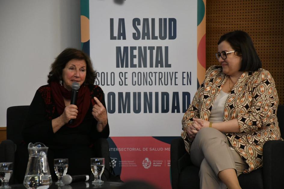Renée del Castillo, Centro Sur Palermo y Carmen Rodríguez, directora INDDHH Renée del Castillo, Centro Sur Palermo y Carmen Rodríguez, directora INDDHH