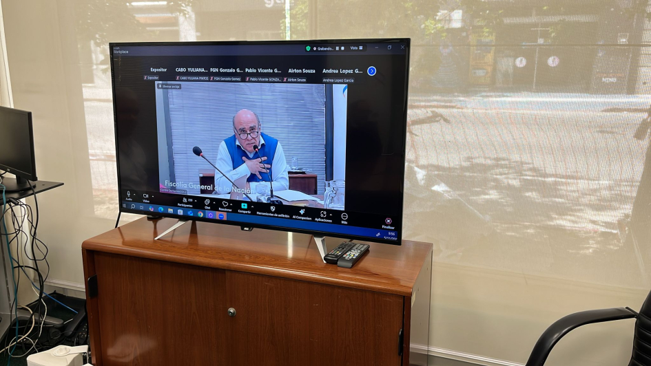 clase en modalidad virtual del curso