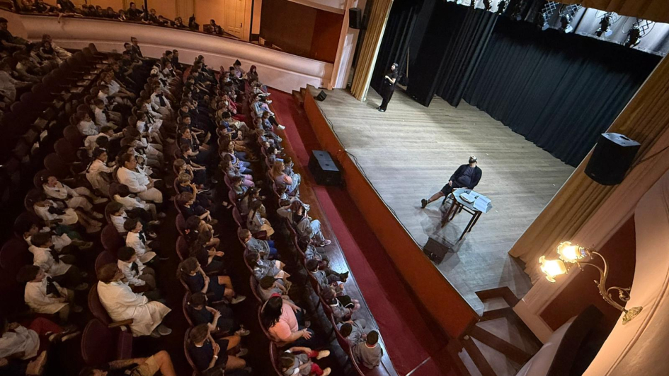 presentación de la obra de teatro "Ha sido un sueño" en Flores