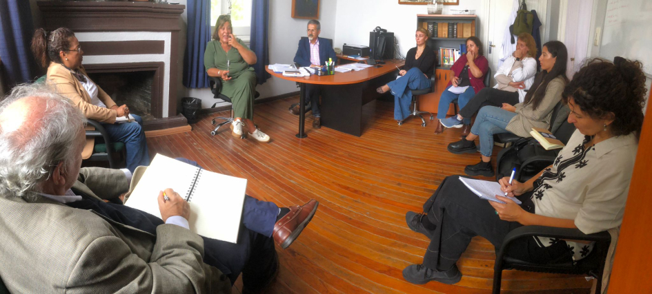 Reunión de los equipos de trabajo