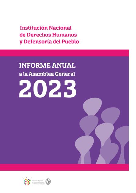 Portada Informe Anual a la Asamblea General 2023 Portada Informe Anual 2023