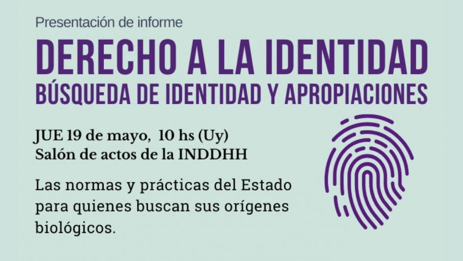 Afiche presentación identidad de origen