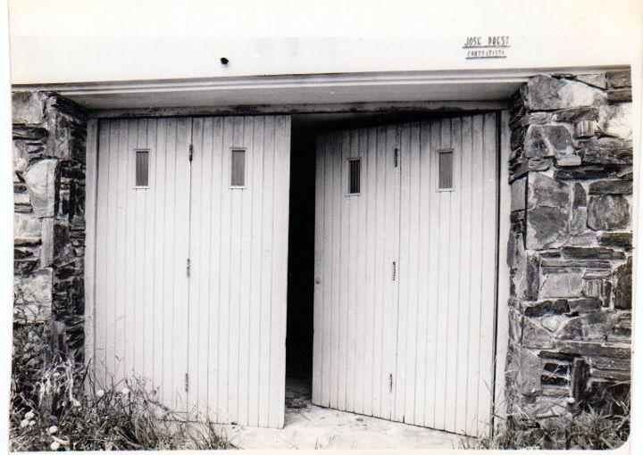 Puerta de entrada, casa de Punta Gorda