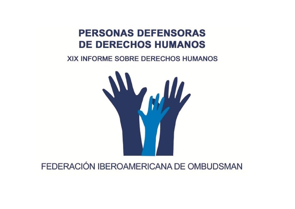 Portada XIX informe de la FIO: "Personas defensoras de derechos humanos"