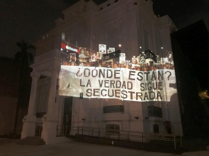 Fachada intervenida 