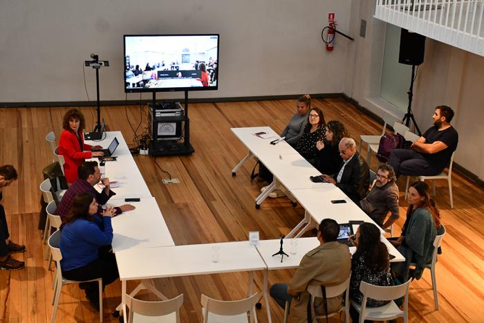 Participantes de la asamblea del Consejo Asesor Honorario en temas de discapacidad