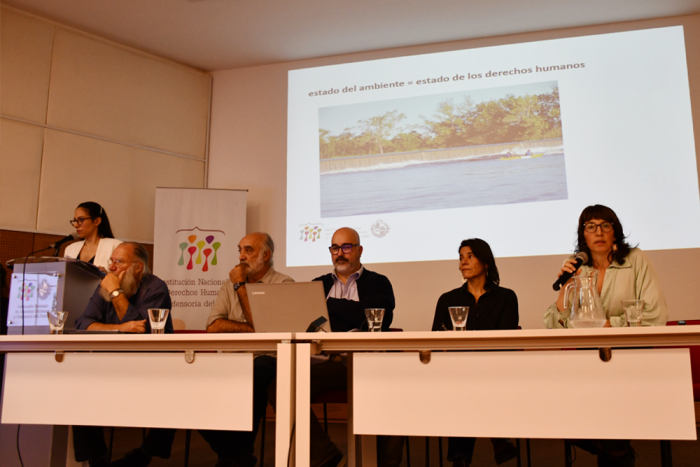 Expositores del primer panel del Encuentro