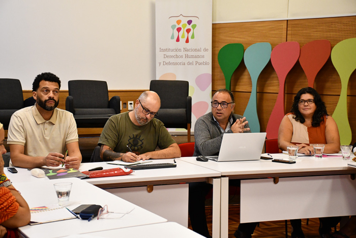 Integrantes del grupo de trabajo sobre protección del patrimonio cultural indígena Integrantes del grupo de trabajo sobre protección del patrimonio cultural indígena