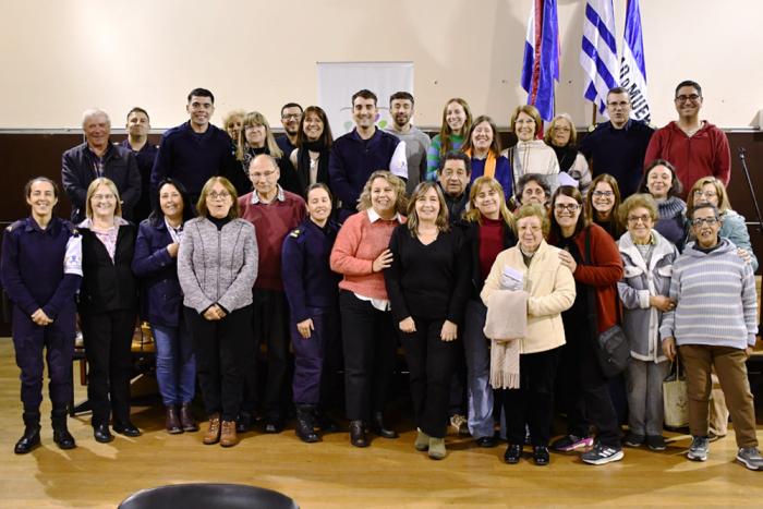Participantes del encuentro de personas mayores en San José