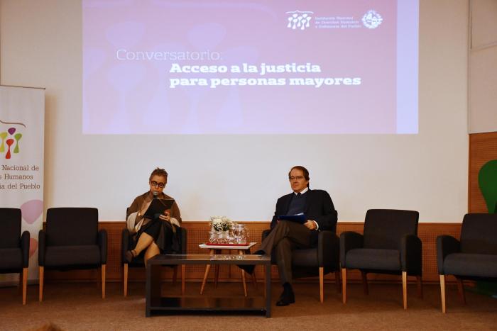 Jimena Fernández y Bernardo Legnani en la apertura del evento