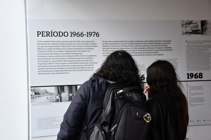 Visitantes en el Sitio de Memoria ex SID Visitantes en el Sitio de Memoria ex SID