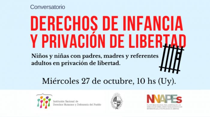 Placa Derechos de infancia y privación de libertad